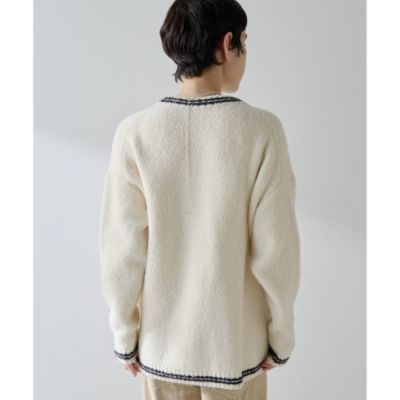 Whim Gazette(ウィム ガゼット)の【GEMINI】ワッペンツキニット