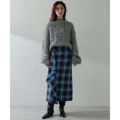 Whim Gazette(ウィム ガゼット)のハンドクルーニットプルオーバー通販