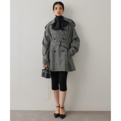 Whim Gazette(ウィム ガゼット)のウールミドルトレンチコート通販