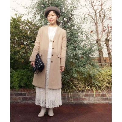 Untitled アンタイトル のションヘルヌーベルカシミヤチェスターコート通販 集英社happy Plus Store