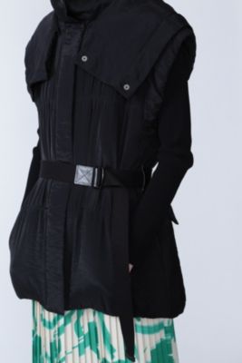 ADORE ブラックシアーパティングベスト