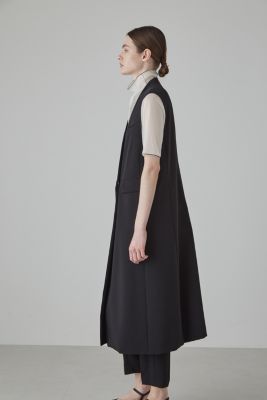 ADORE(アドーア)のドライタッチジョーゼットロングジレ通販