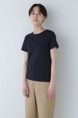 human woman(ヒューマン ウーマン)の◇オーガニック綿天竺半袖T