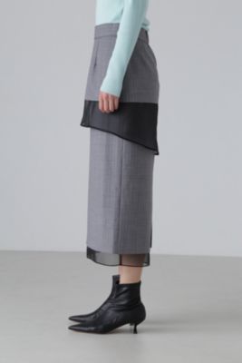 70%オフ新品ADORE 3.8万クリアストライプスカートアドーア セール】 ◇クリアストライプスカート （スカート）｜ADORE