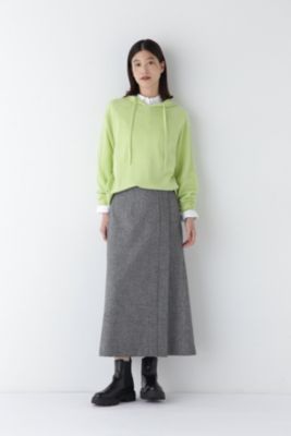 human woman(ヒューマン ウーマン)の◇ウールカシミヤフーディニット