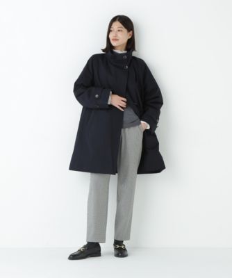 ヒューマンウーマン（human woman）/≪防寒≫コットンギャバ２ｗａｙスタンドダウン human woman(ヒューマン ウーマン)の≪防寒≫コットンギャバ2way