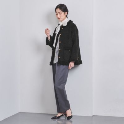 UNITED ARROWS(ユナイテッドアローズ)のシャギー ツイード ジャケット