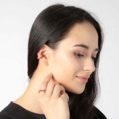 La Soeur(ラ・スール)のイヤーカフ L（ルビー）通販 | LEEマルシェ