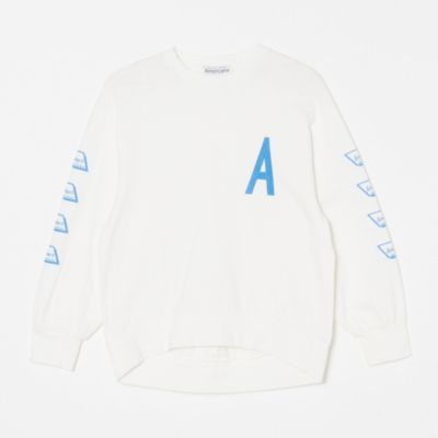 Americana アメリカーナ のロゴ入りコットン天竺ロングtシャツ通販 集英社happy Plus Store