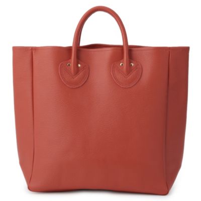 YOUNG & OLSEN EMBOSSED LEATHER TOTE M