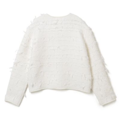 ADAWAS(アダワス)のFRENGE TWEED JACKET通販 | 集英社HAPPY PLUS