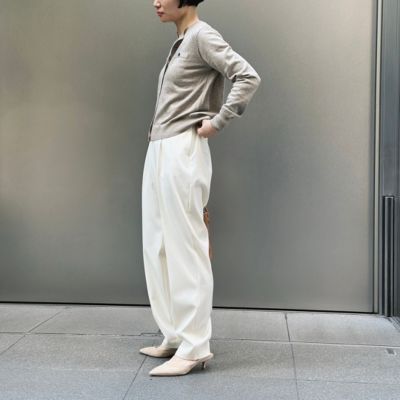 M7days(エムセブンデイズ)のラップ風テーパードパンツ通販