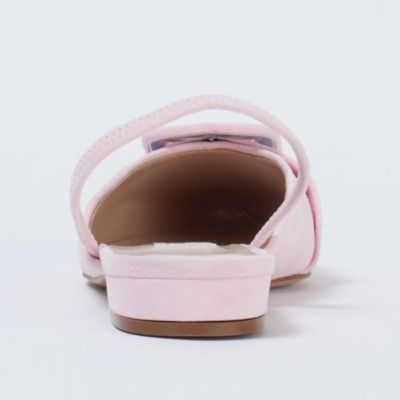 新品未使用★NEBULONIE ネブローニ　スエード バックルミュールサンダル NEBULONI E パンプス NEBULONIE スエード バックルミュール