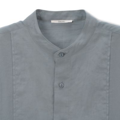トップス ORCIVAL BAND COLLAR SHIRT SALE！30%OFF】ORCIVAL オーシバル バンドカラーシャツ BAND