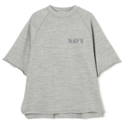 REMI RELIEF(レミ レリーフ)のSP加工8／－天竺ラグランT（NAVY