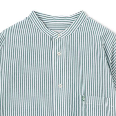 TICCA(ティッカ)のハーブノーカラー半袖シャツワンンピース通販