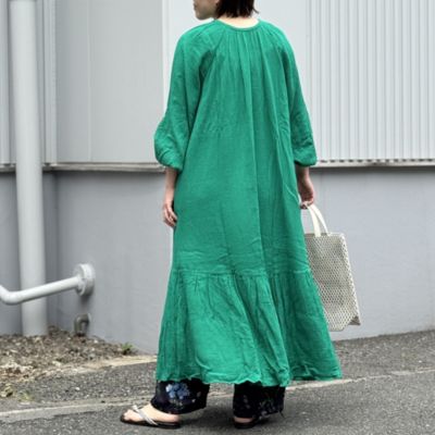 Sara Mallika(サラマリカ)のCOTTON GAUZE LONG DRESS通販