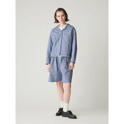 MidiUmi(ミディウミ)のシャンブレーシャツジャケット通販
