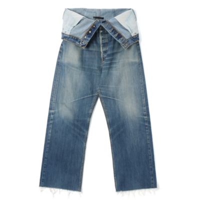 いくら◆QUIITO◆W WAIST DENIM PT デニムパンツ 36 QUIITO キイト ダブルウエスト デニムパンツ レディース W WAIST