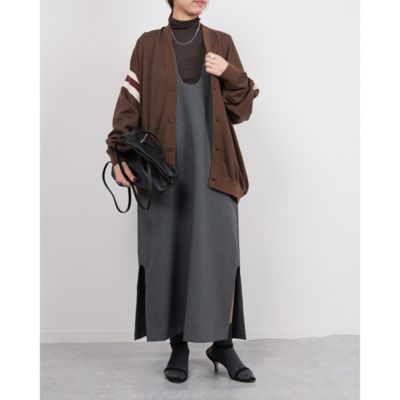 M7days(エムセブンデイズ)の【コラボ】Uネックジャンパースカート通販