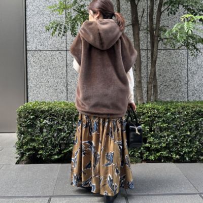 Curensology(カレンソロジー)のファーフーディーベスト通販 | 集英社