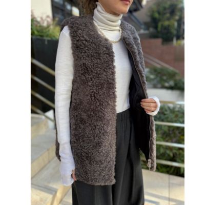 Curensology(カレンソロジー)の【LEE別注】リバーキルトファーベスト