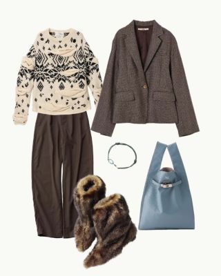 pillings(ピリングス)のUnstable Nordic Sweater通販 | 集英社HAPPY