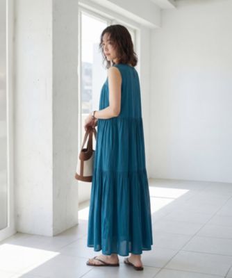 STYLE DELI(スタイルデリ)の【LUXE】楊柳ティアードサマードレスB通販