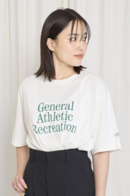 モデル身長:164cm/ホワイト×グリーン/着用サイズ:L