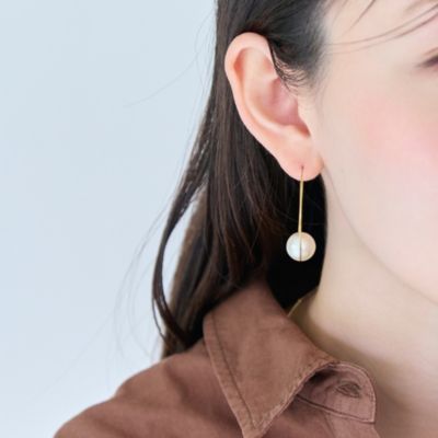Phoebe(フィービィー)の【金属アレルギー対応】ビッグサークルパール