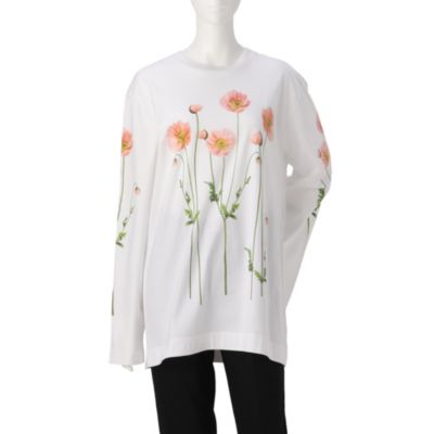 SIMONE ROCHA(シモーネ ロシャ)のPOPPY FIELD PRINT LONG SLEEVE T