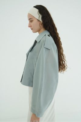 CLANE(クラネ)のSHEER SHORT TRENCH JACKET通販 | 集英社HAPPY PLUS STORE