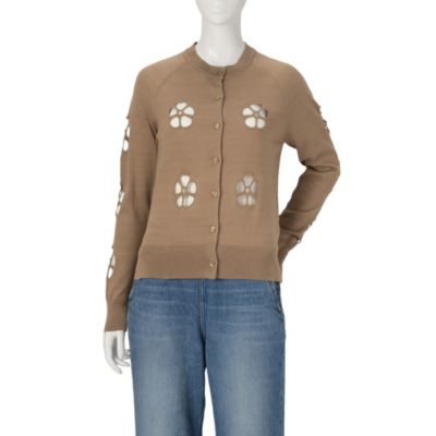 SIMONE ROCHA(シモーネ ロシャ)のMERCERISED DAISY CUTOUT CARDIGAN W