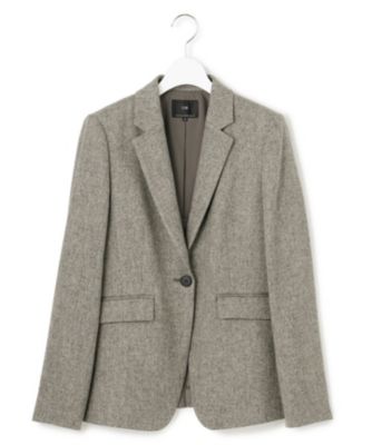 23区(ニジュウサンク)の【洗える】ウールライクカルゼ テーラード