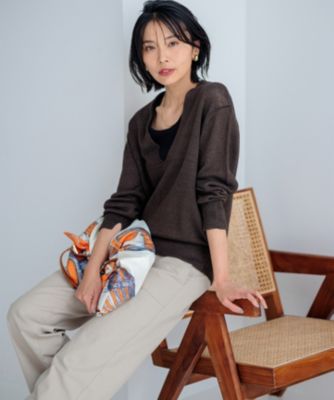 23区 L(ニジュウサンク エル)の【Oggi4月号掲載/洗える】スラブ