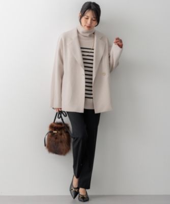 23区★ コンプレストパイル ショートアウター★32 コンプレストパイル ショートアウター | 23区(23KU) | マルイ