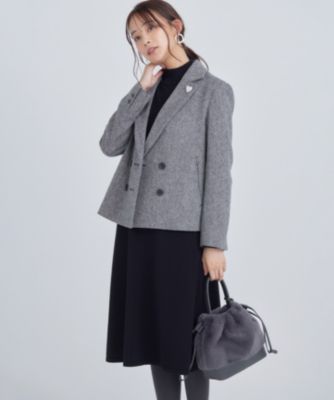 組曲(クミキョク)のシックツイード ジャケット通販 | 集英社HAPPY PLUS