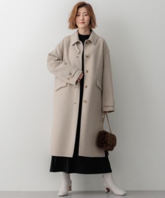 23区(ニジュウサンク)の【洗える】ウールミルドジャージー ワンピース