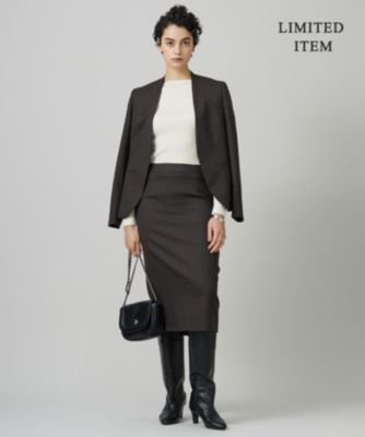 ICB - 【美品】　ICB エクストラファインメリノ ボートネックプルオーバー ICB L(アイシービー エル)の【WEB限定】 エクストラファイン