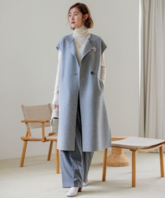 23区 S(ニジュウサンク エス)のウールリバー ジレ通販 | 集英社HAPPY