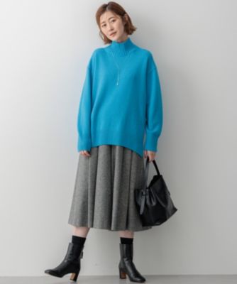 23区 シルクネップヘリンボーン ガウチョ パンツ 23区 S(ニジュウサンク エス)のシルクネップヘリンボーン ガウチョ