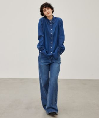 BEIGE，(ベイジ)の【洗える】DELAUP / ダンガリー風コットンデニム