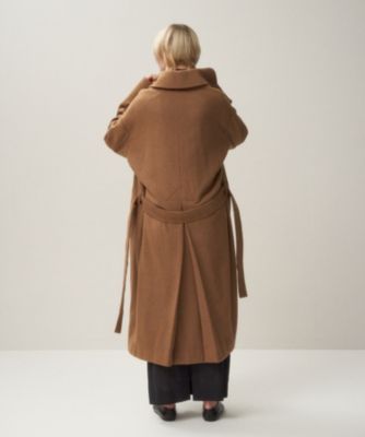 ATON PURE CAMEL LODEN COAT エイトン ロングコート PURE CAMEL ｜ ローデンコート（SCAGNW0913