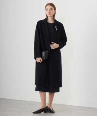 ICB L(アイシービー エル)のウールカシミヤメルトン チェスターコート