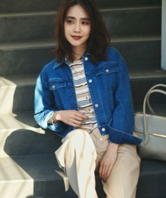 組曲(クミキョク)のライトデニム ジャケット通販 | 集英社HAPPY PLUS STORE