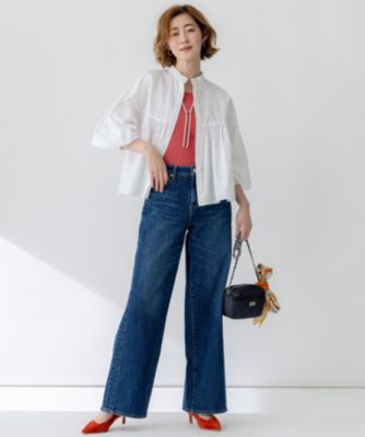 23区 L(ニジュウサンク エル)の【洗える】CANCLINI ギャザー フレア