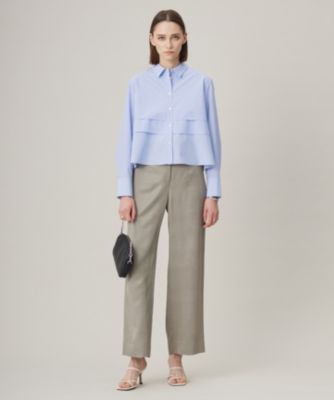 ICB(アイシービー)の【洗える】 クリーンブロード クロップド