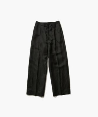 ATON エイトン LINEN OXFORD ストレートパンツ 麻 リネン ATON(エイトン)のLINEN CUPRA | ストレートパンツ通販 | 集英社
