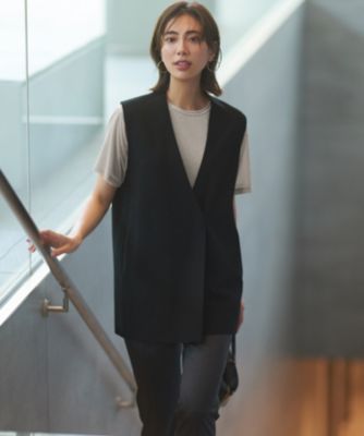 23区(ニジュウサンク)の【洗える/吊り干しOK】ヴィスコースストレッチ