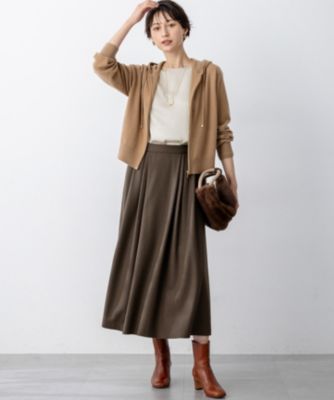 23区(ニジュウサンク)の【見上愛さん着用/洗える】ピュアカシミヤ